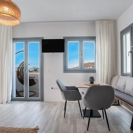 Luxury Sea View In Kastraki Lägenhet *
